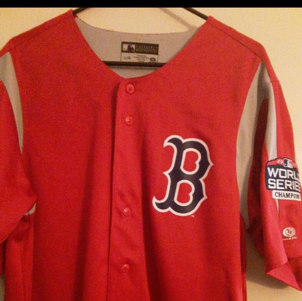 Boston Redsox World Series CHAMPIONS Jersey